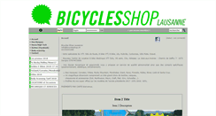 Desktop Screenshot of bicyclesshop.ch